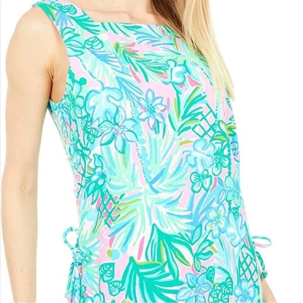 Lilly Pulitzer Donna square neck romper size 12 - Picture 3 of 13